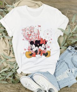 Couple mickey minnie mouse love balloons 2024 shirt