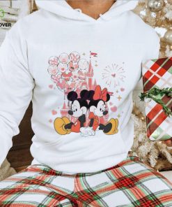 Couple mickey minnie mouse love balloons 2024 hoodie, sweater, longsleeve, shirt v-neck, t-shirt