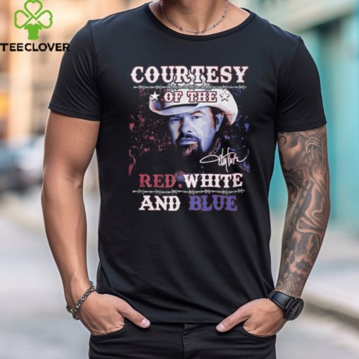 Courtesy Of The Red White And Blue Toby Keith T Shirt