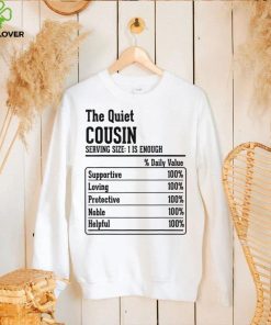 Cousin Crew Nutritional Facts the Petty Cousin T Shirt