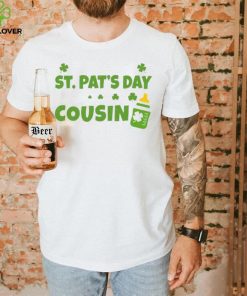 Cousin First Baby Reveal Saint Patrick's on Sport T Shirt