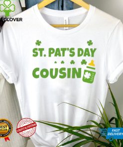 Cousin First Baby Reveal Saint Patrick's on Sport T Shirt