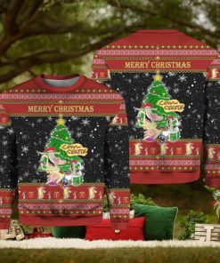 Cow And Chicken Ugly Christmas Sweater
