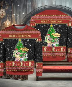Cow And Chicken Ugly Christmas Sweater