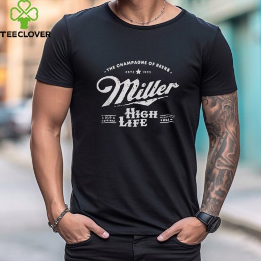 Cow Boy Bay Merch Miller High Life Shirt