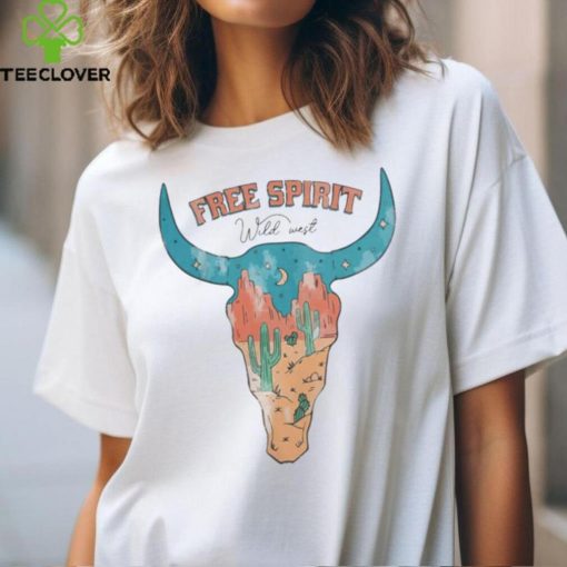 Cow Boy Bay Merch Vintage Western Free Spirit Shirt