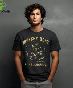 Cow Boy Bay Merch Whiskey Bent Hellbound Shirt