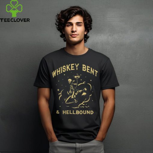 Cow Boy Bay Merch Whiskey Bent Hellbound Shirt