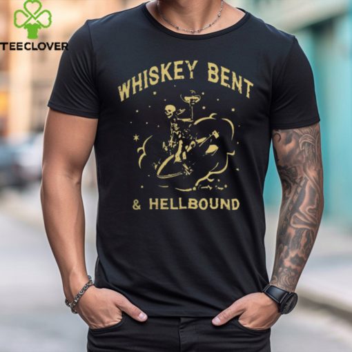 Cow Boy Bay Merch Whiskey Bent Hellbound Shirt