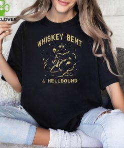 Cow Boy Bay Merch Whiskey Bent Hellbound Shirt