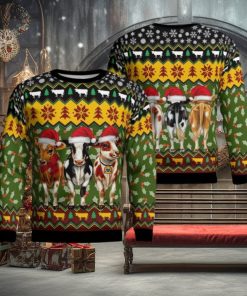 Cow Christmas Ugly Sweater
