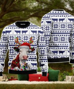 Cow Christmas Unisex Ugly Sweater