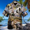 Cow Dancing In The Australian Landscape Funny Art Style Hawaiian Shirt – Trendy Aloha