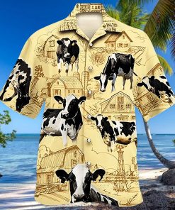 Cow Hawaiian Shirt Dairy Cow Aloha Shirt, Aloha Hawaiian Shirts