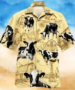 Cow Hawaiian Shirt Dairy Cow Aloha Shirt, Aloha Hawaiian Shirts