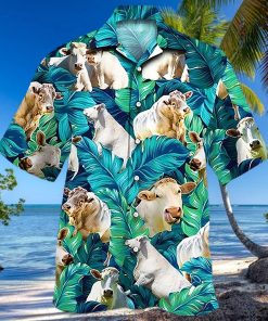 Cow Hawaiian Shirt Funny Tropical Cow Aloha Shirt, Aloha Hawaiian Shirts