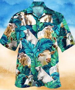 Cow Hawaiian Shirt Funny Tropical Cow Aloha Shirt, Aloha Hawaiian Shirts