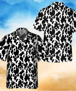 Cow Print Seamless Pattern Hawaiian Shirt, Cow Hawaiian Shirt, Cow Print Shirt For Men And Women