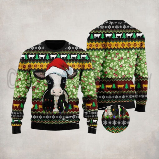 Cow Ver 2 Ugly Christmas Sweater