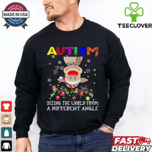 Cow autism seeing the world from a different angle shirt