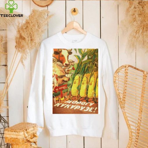 Cow make way for corn hoodie, sweater, longsleeve, shirt v-neck, t-shirt