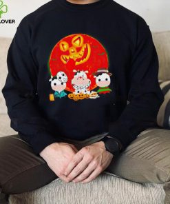 Cow mashup horror movies hunter moon Halloween chibi hoodie, sweater, longsleeve, shirt v-neck, t-shirt