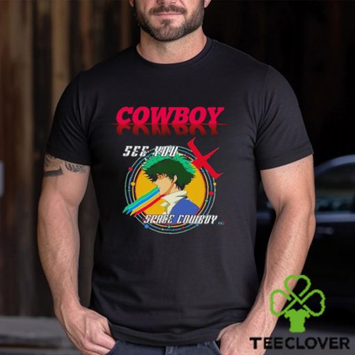 Cowboy Bebop Spike Spiegel see you Space Cowboy cartoon hoodie, sweater, longsleeve, shirt v-neck, t-shirt