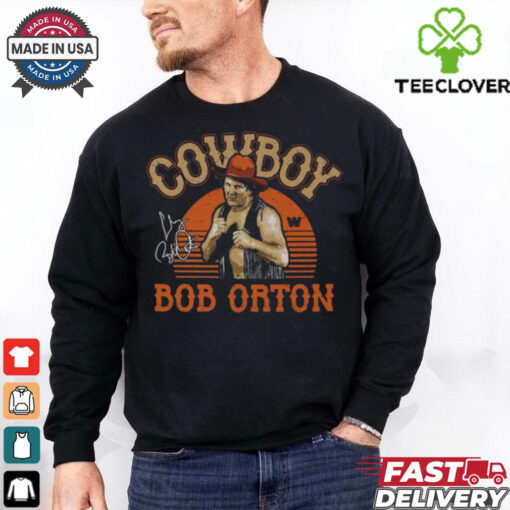 Cowboy Bob Orton Retro Superstar T Shirt