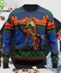 Cowboy Desert Ugly Christmas Sweater