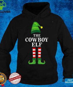 Cowboy Elf Family Matching Group Christmas Party Pajama T Shirt