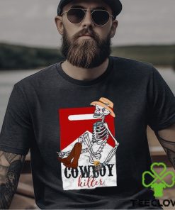 Cowboy Killer Shirt Funny Skeleton Western T Shirt