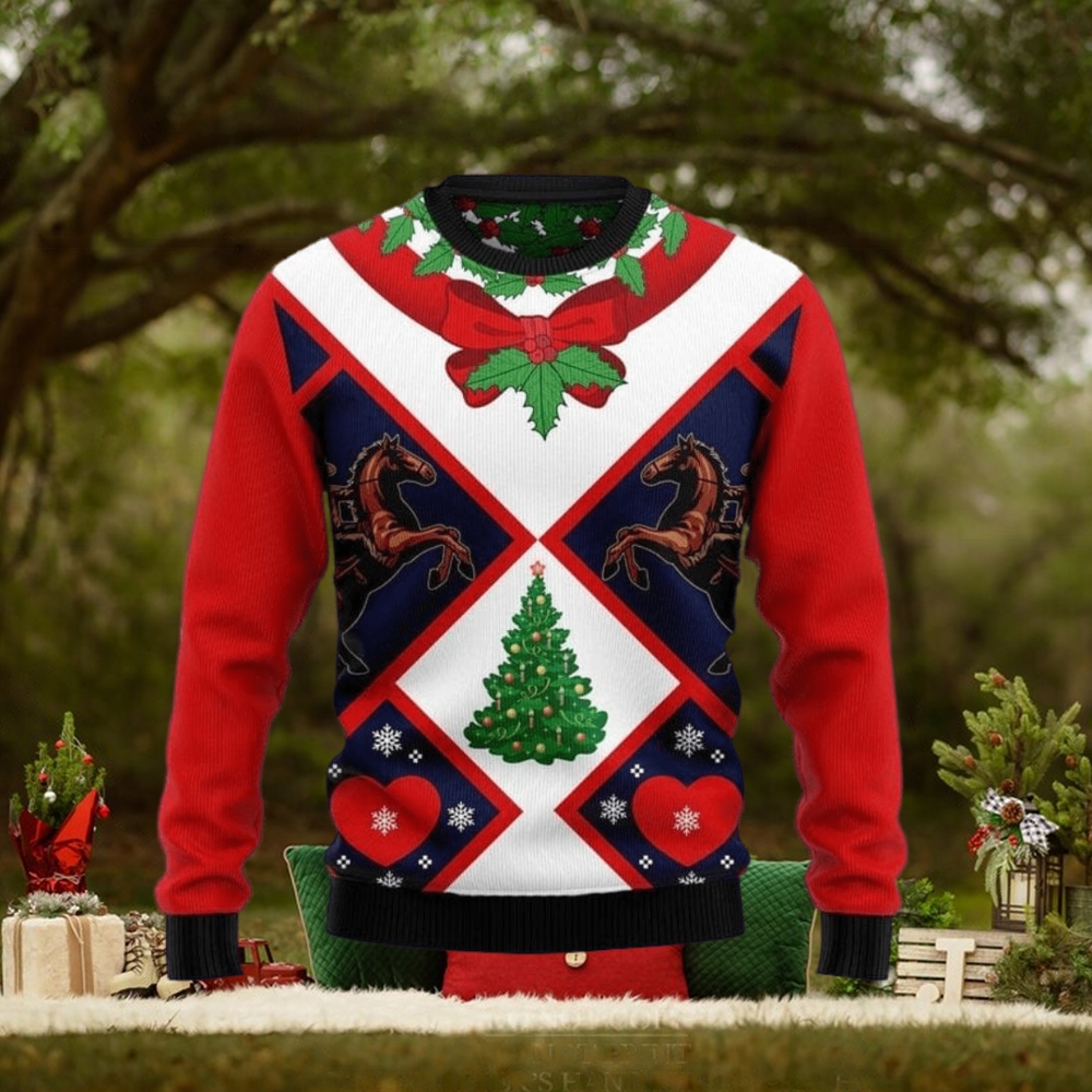 Cowboy Merry Christmas Ugly Christmas Sweater Gift For Men And Women Cowboy Merry Christmas Ugly Christmas Sweater Gift For Men And Women
