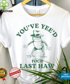 Cowboy frog you’ve yeed your last haw hoodie, sweater, longsleeve, shirt v-neck, t-shirt