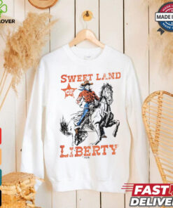 Cowboy sweet land of liberty shirt