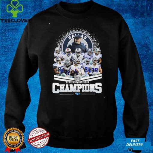 Cowboys 2021 NFC East Division Champions Shirt, Cowboys Signature Shirt