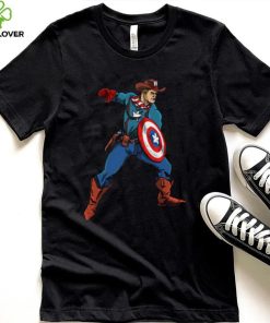 Cowboys Captain America T Shirt