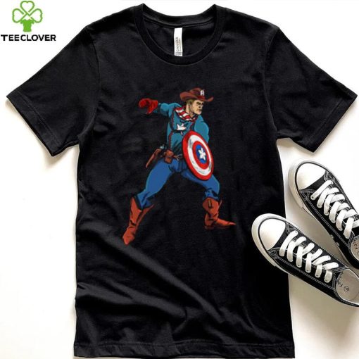 Cowboys Captain America T Shirt