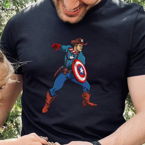 Cowboys Captain America T Shirt