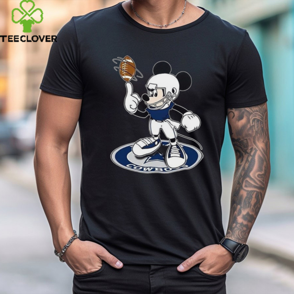 Cowboys Cheerful Mickey Disney TShirt Cowboys Cheerful Mickey Disney TShirt