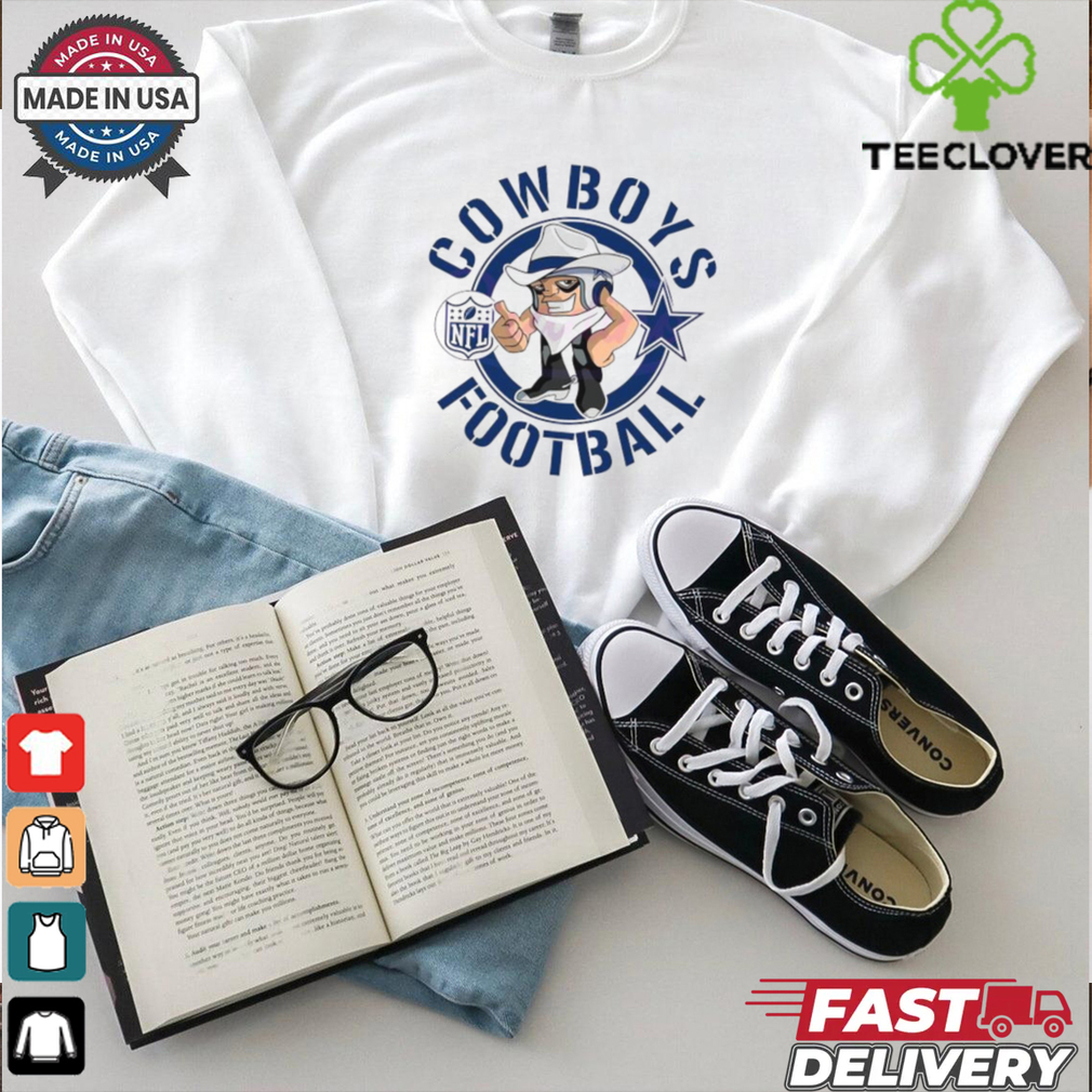 Cowboys Football Nfl Rush Zone Cartoon Character Shirt Cowboys Football Nfl Rush Zone Cartoon Character Shirt