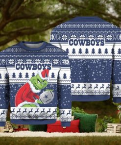 Cowboys Grnch Stolen Ugly Christmas Sweater