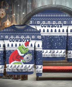 Cowboys Grnch Stolen Ugly Christmas Sweater