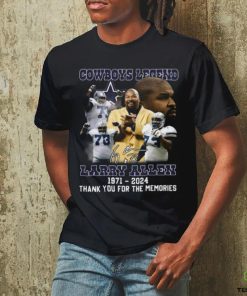 Cowboys Legend Larry Allen 1971 2024 Thank You For The Memories T Shirt