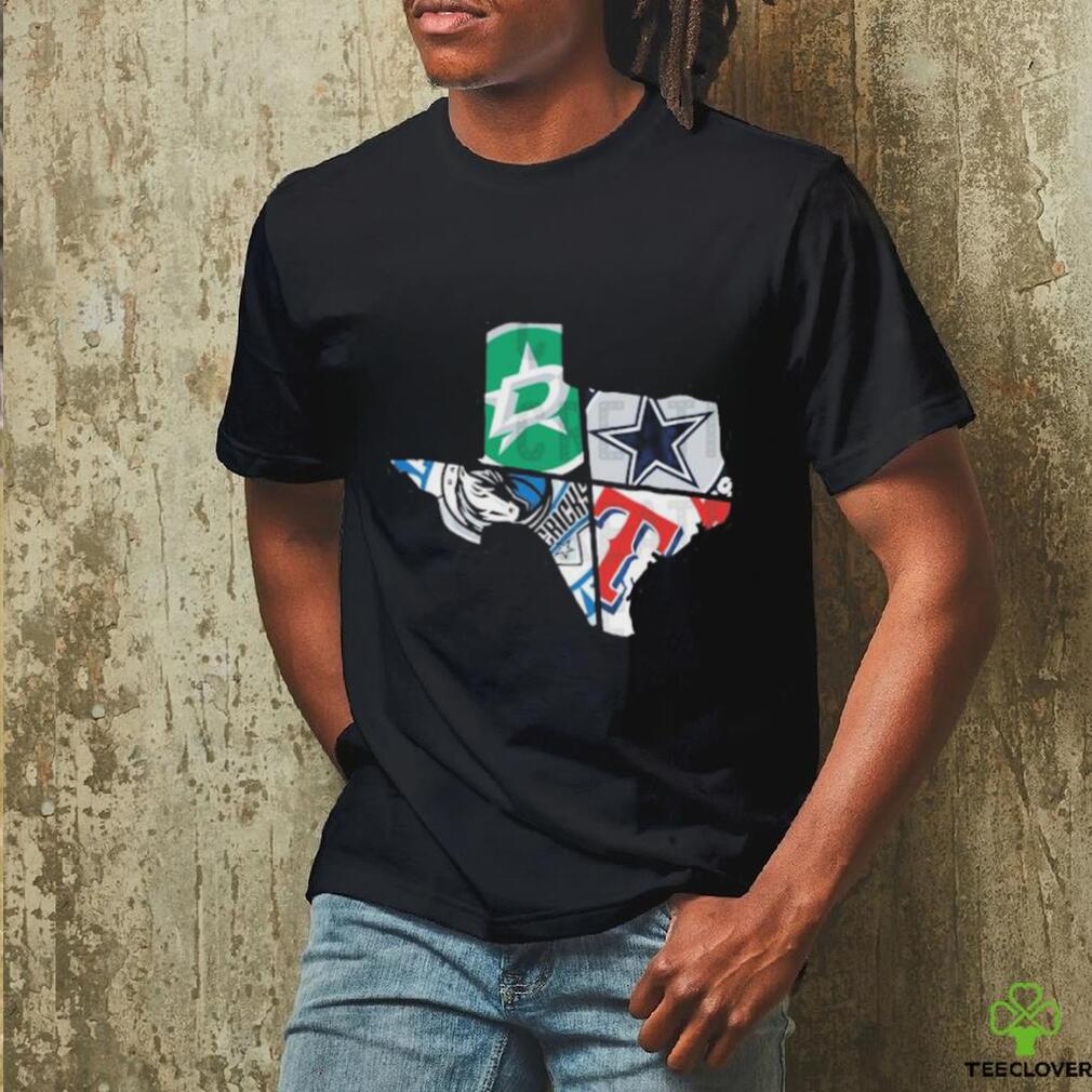 Cowboys Rangers Mavericks Star Spit Texas T shirt Cowboys Rangers Mavericks Star Spit Texas T shirt