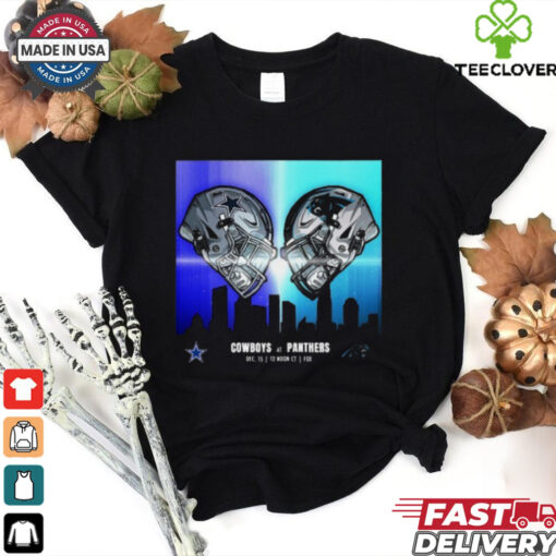 Cowboys Vs Panthers 2024 NFL Gameday Matchup T shirt