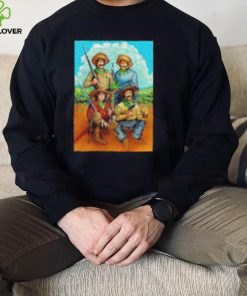 Cowboys with Weed art shirt