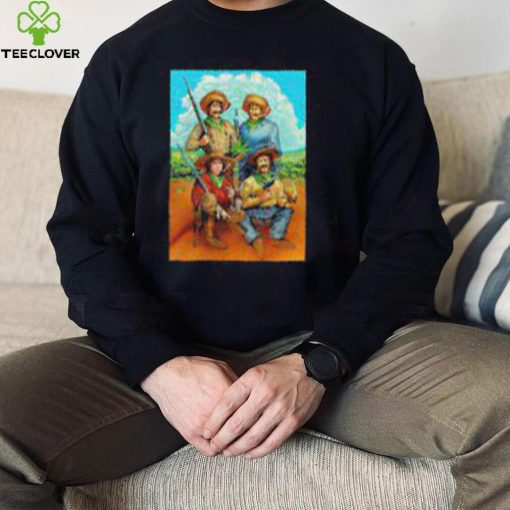 Cowboys with Weed art shirt