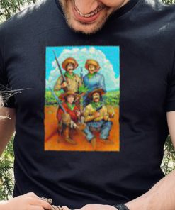 Cowboys with Weed art shirt