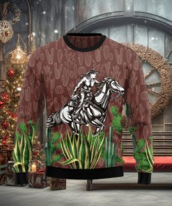 Cowgirl Cactus All Over Print 3D Sweater Gift For Christmas Gift For Xmas