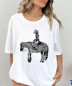 Cowgirl On Horse Mandala Horse Mandala Girl hoodie, sweater, longsleeve, shirt v-neck, t-shirt